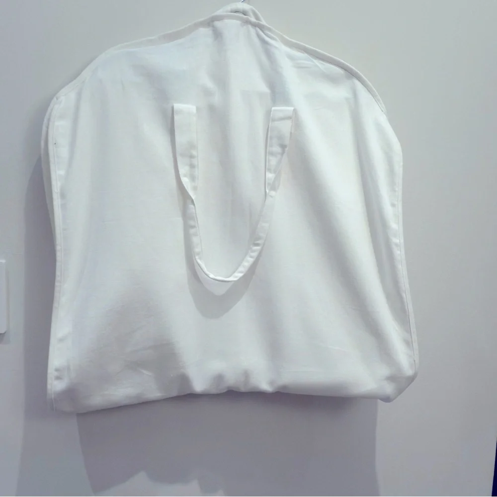Dior Large White Garment Bag Cotton 4 Feet x 2 Feet
